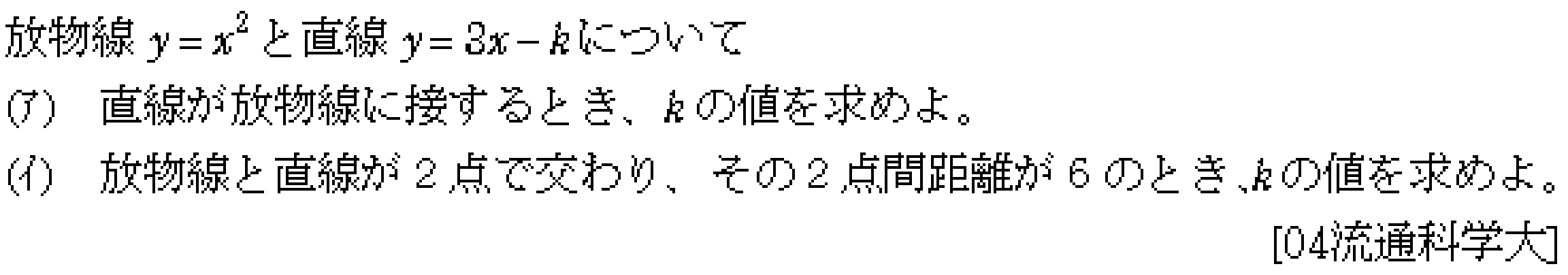 数学1 二次関数 二次関数 問題6の問題画像